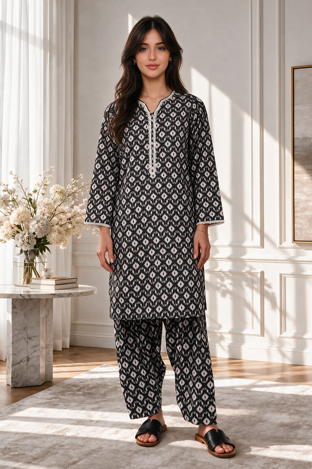 Kurta Trouser - 2632