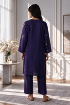 Embroidered Kurta Trouser - 2637