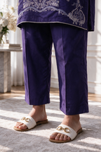 Embroidered Kurta Trouser - 2637