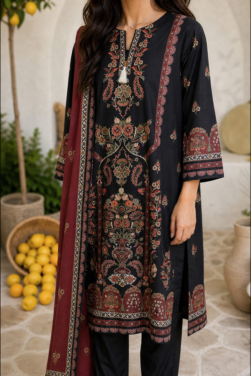 Kurta Dupatta - 2648