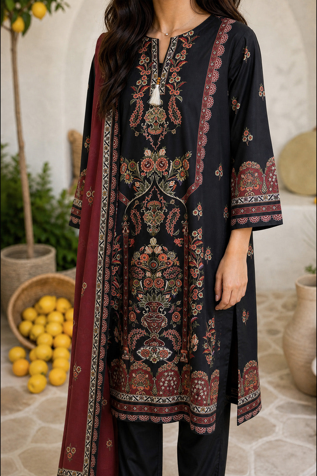 Kurta Dupatta - 2648