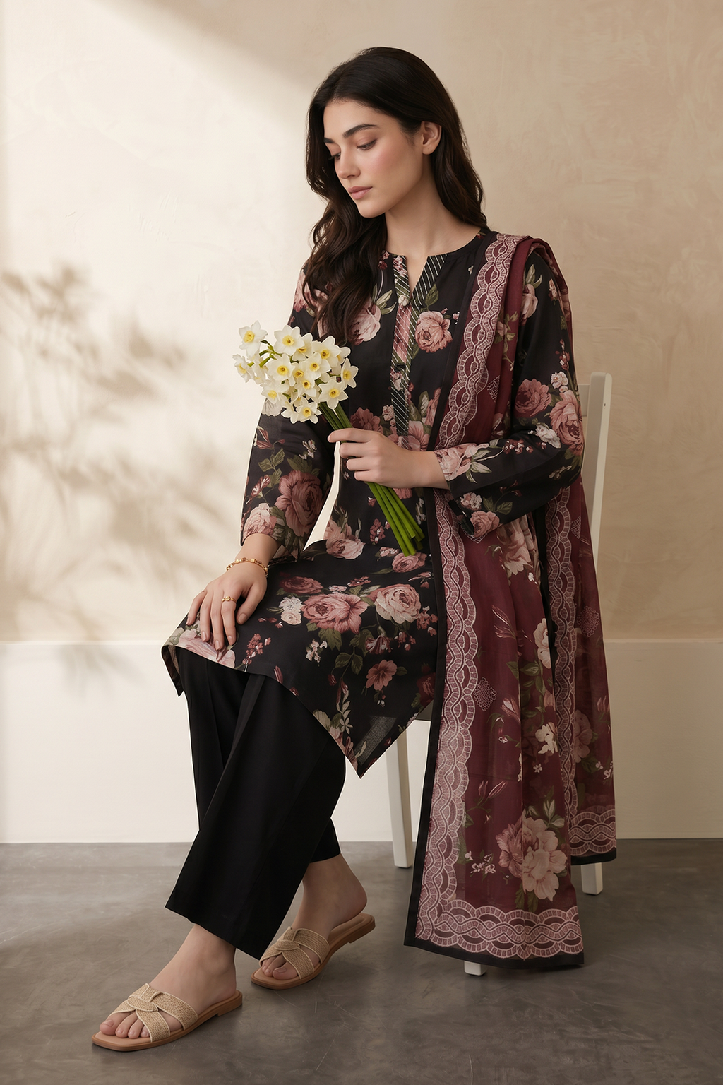 Kurta Dupatta - 2657