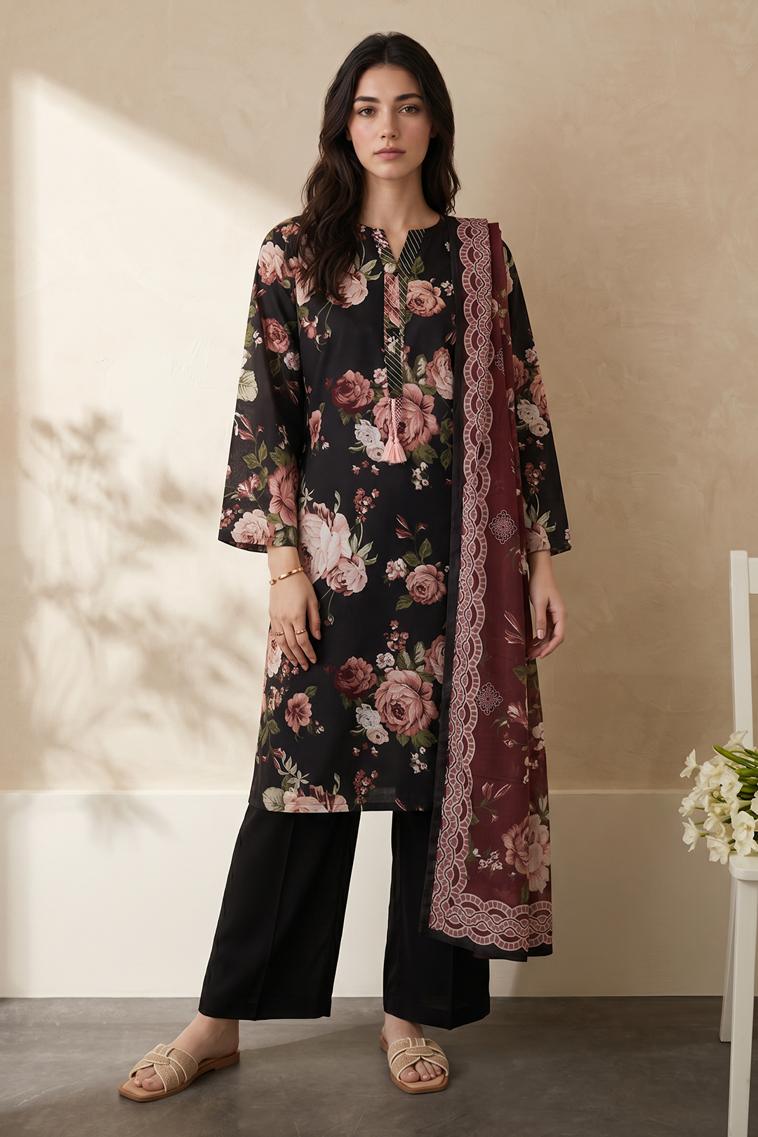 Kurta Dupatta - 2657