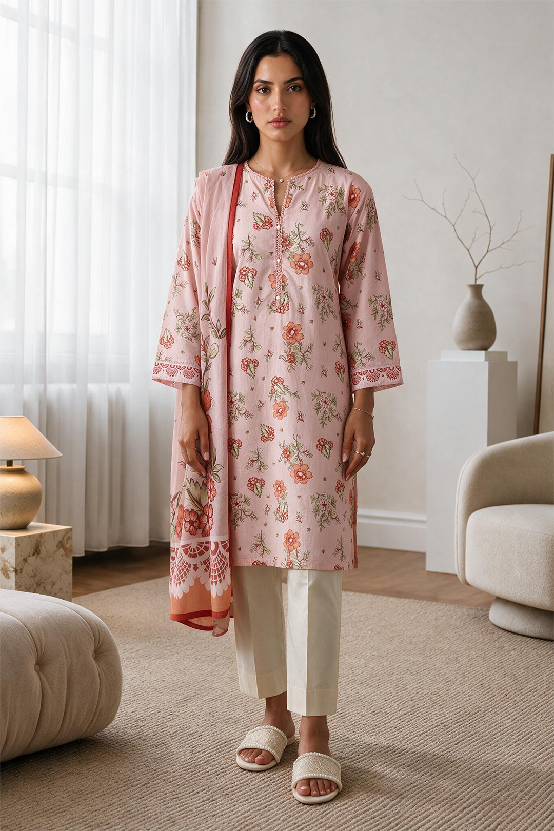 Kurta Dupatta - 2663