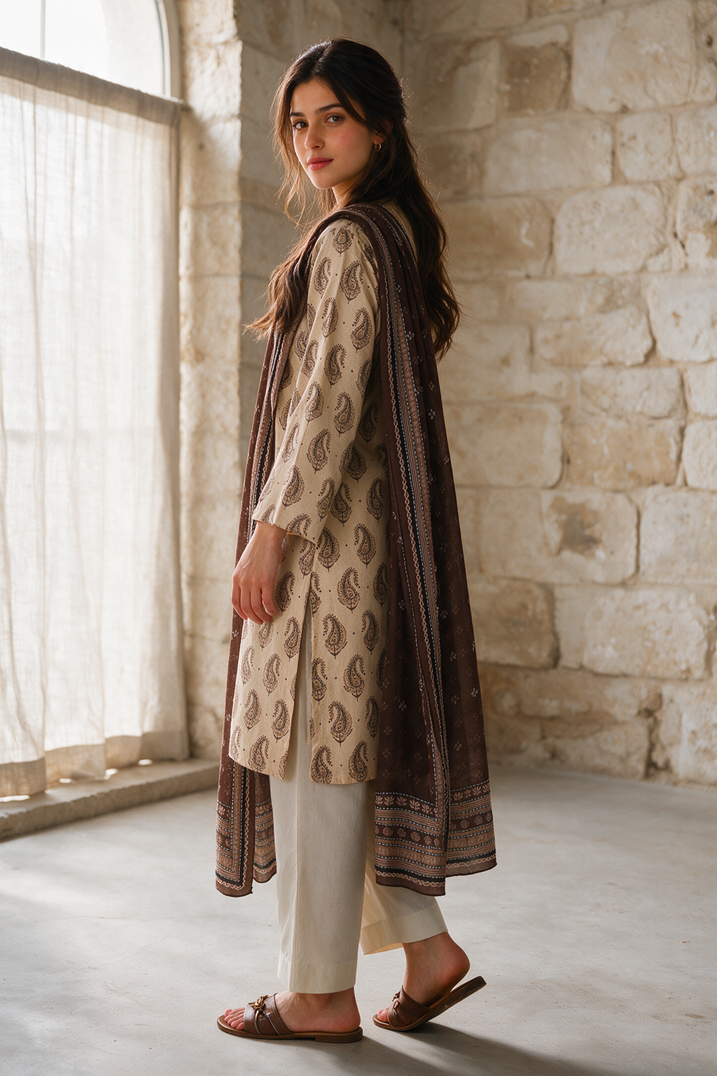 Kurta Dupatta - 2664