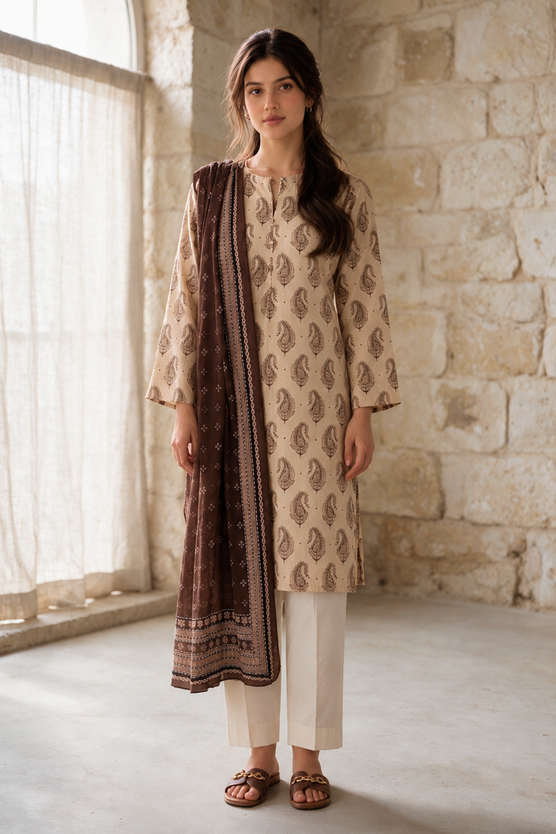Kurta Dupatta - 2664