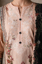Embroidered Kurta Dupatta - 2669