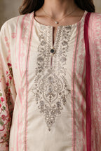 Embroidered Kurta Dupatta - 2671
