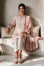 Embroidered Kurta Dupatta - 2671