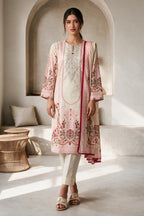 Embroidered Kurta Dupatta - 2671