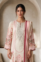 Embroidered Kurta Dupatta - 2671