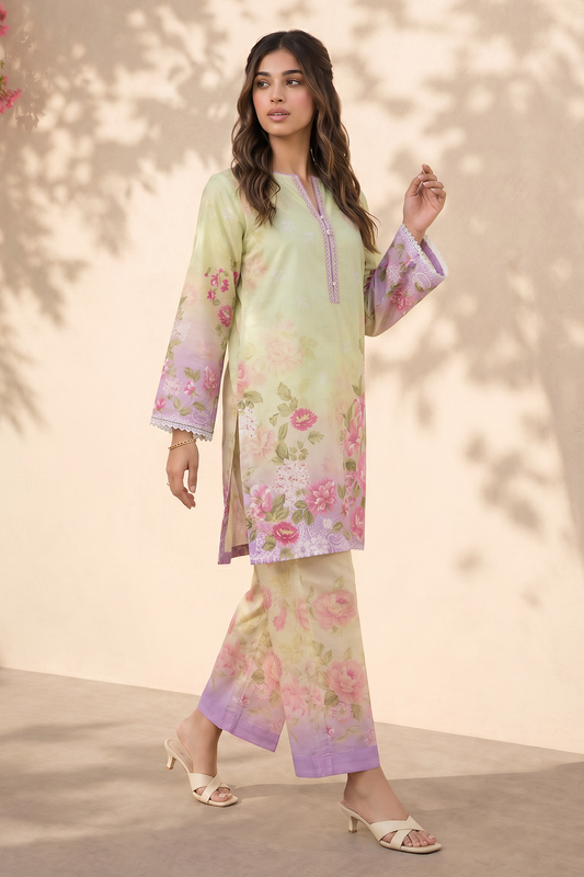 Kurta Trouser - 2833