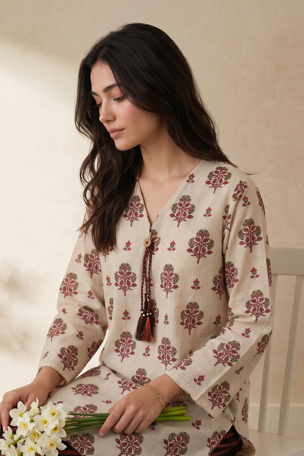Kurta Trouser - 2836