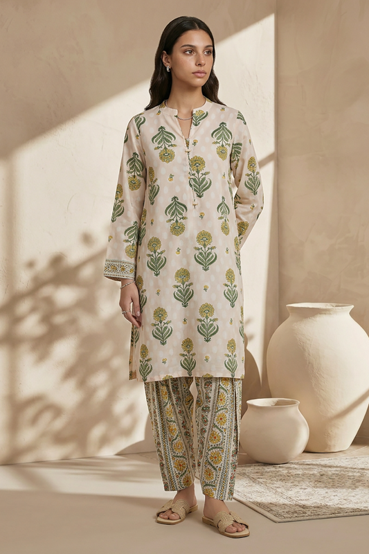 Kurta Trouser - 2841