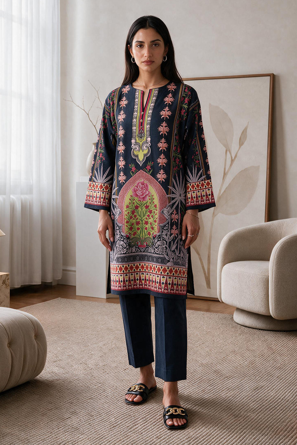 Kurta Trouser - 2842