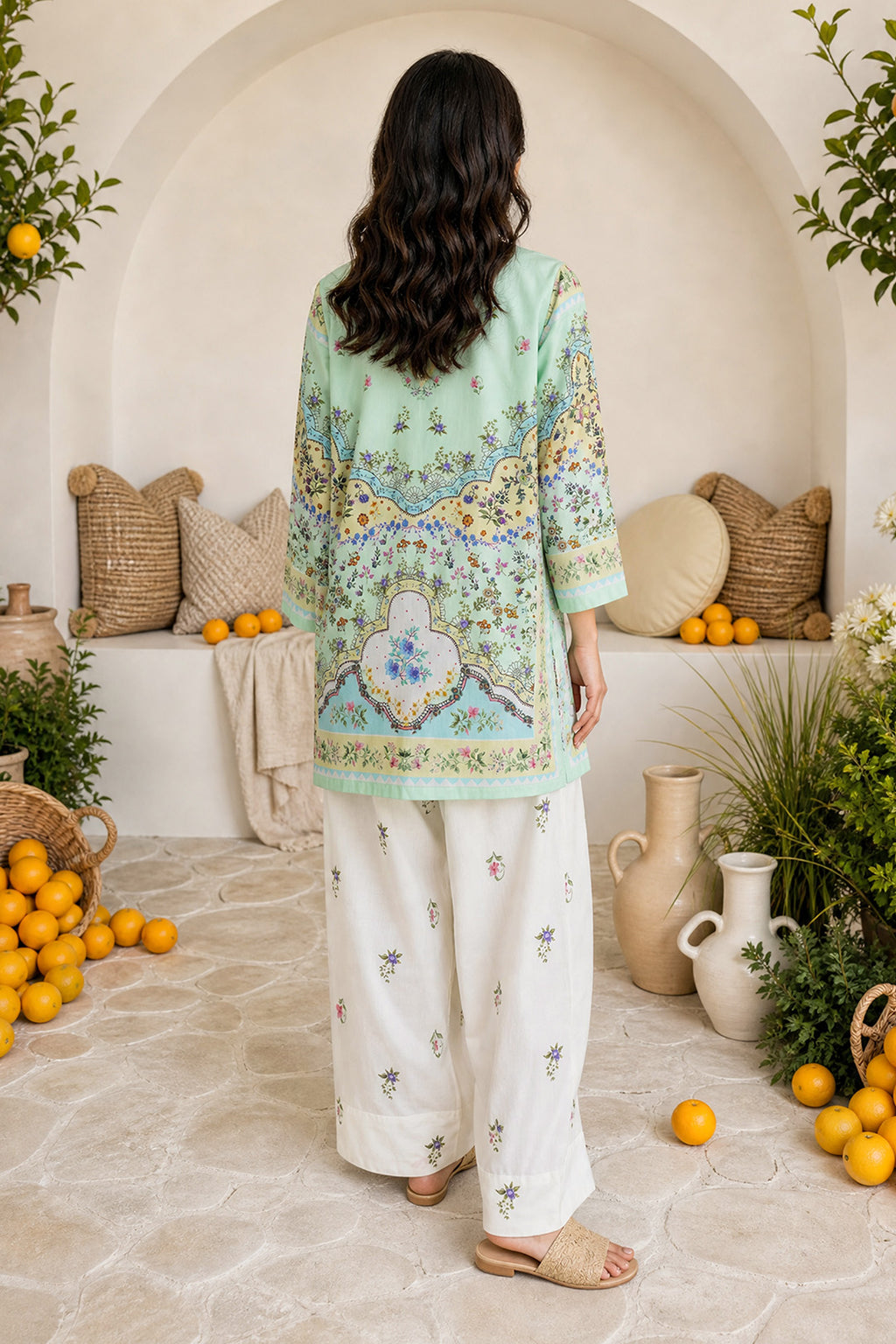 Kurta Trouser - 2848