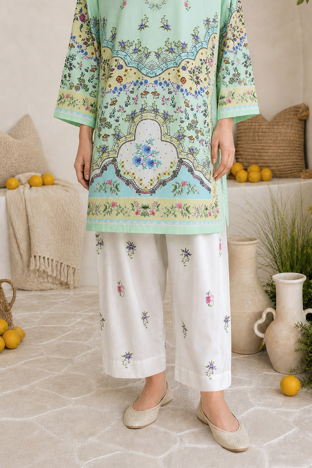 Kurta Trouser - 2848