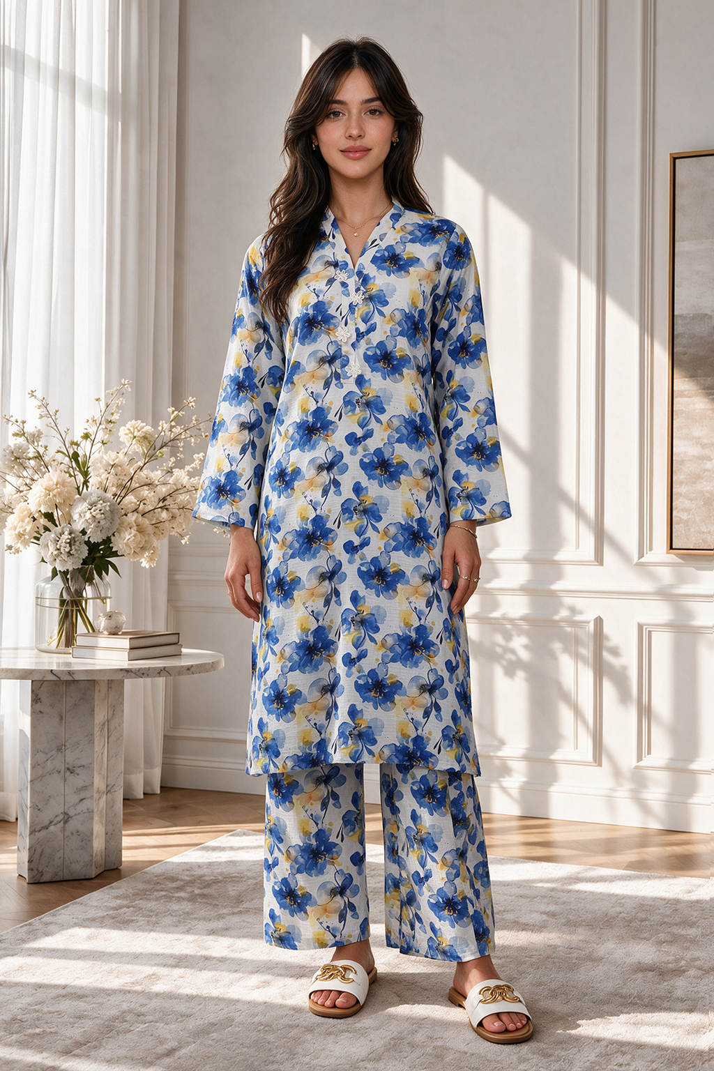 Kurta Trouser - 2854