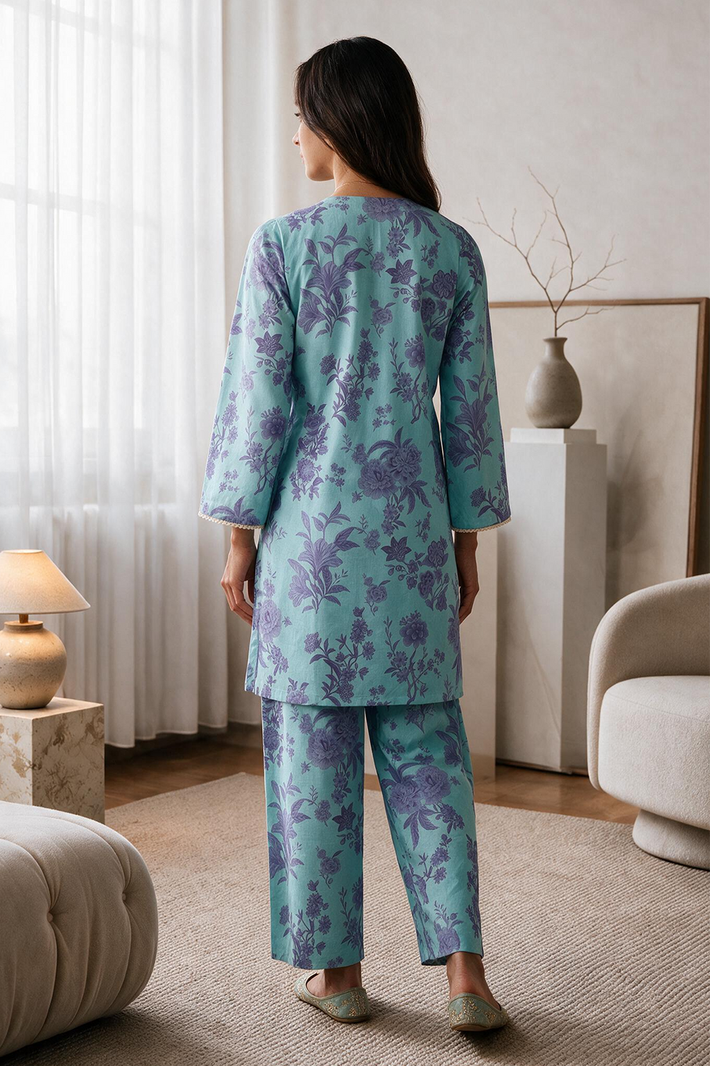 Kurta Trouser - 2857