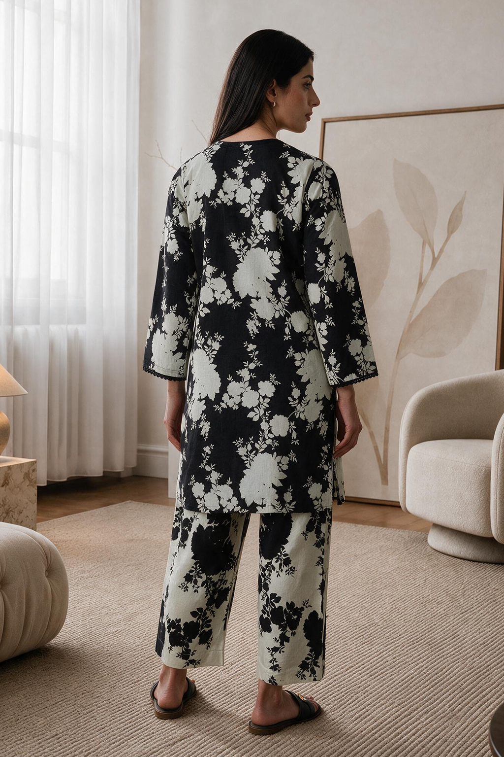 Kurta Trouser - 2859