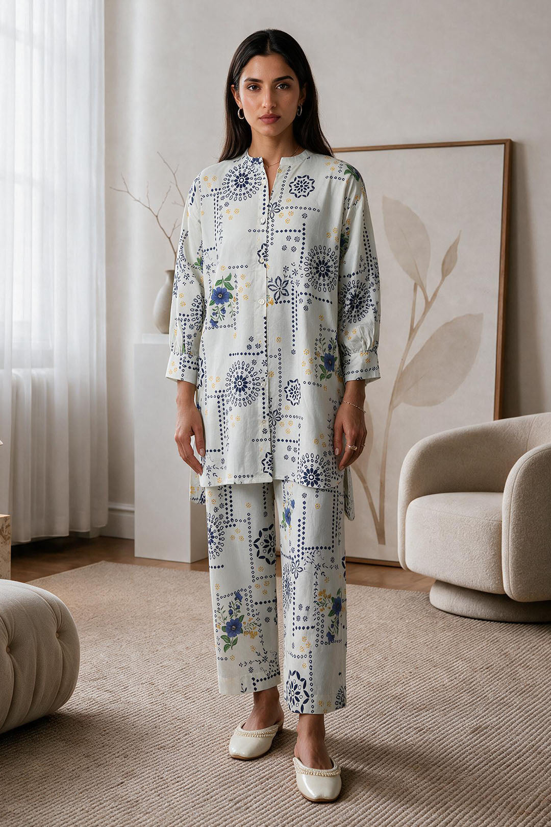 Kurta Trouser - 2861
