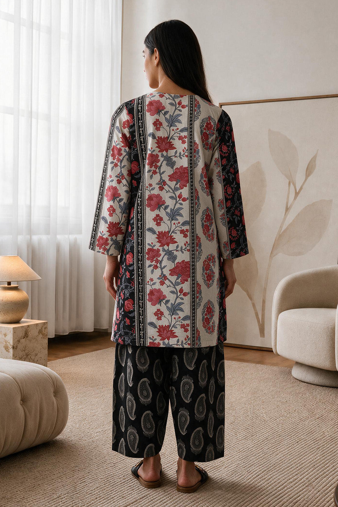 Kurta Trouser - 2863