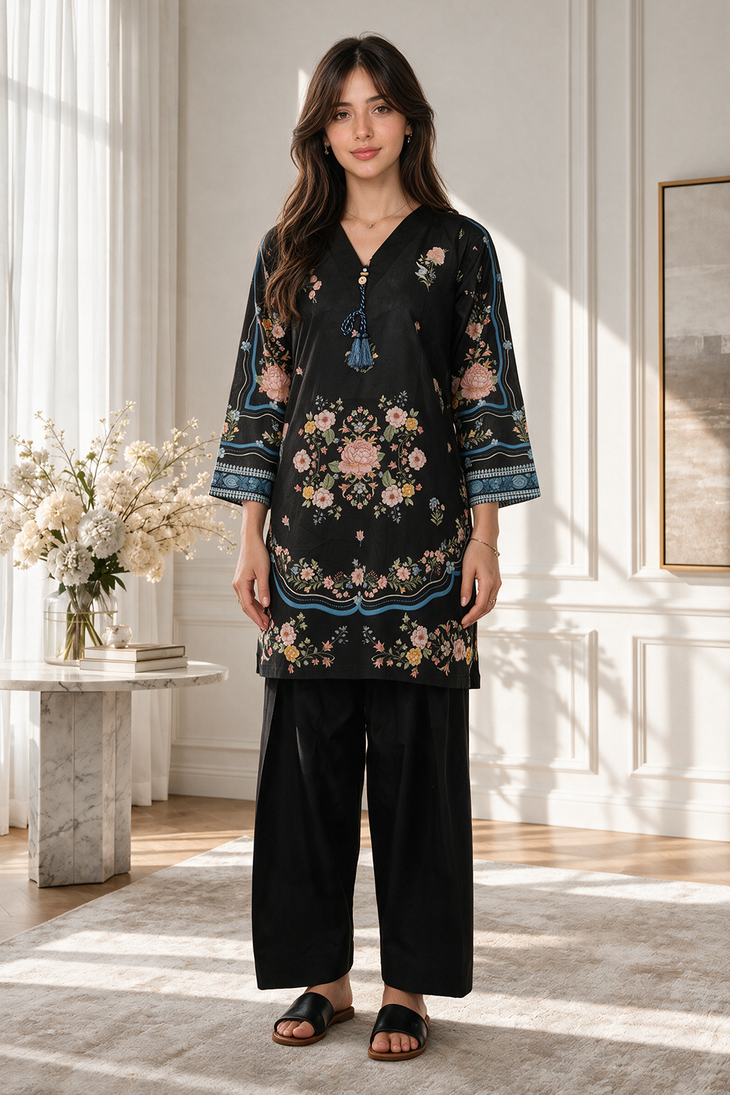 Kurta Trouser - 2865
