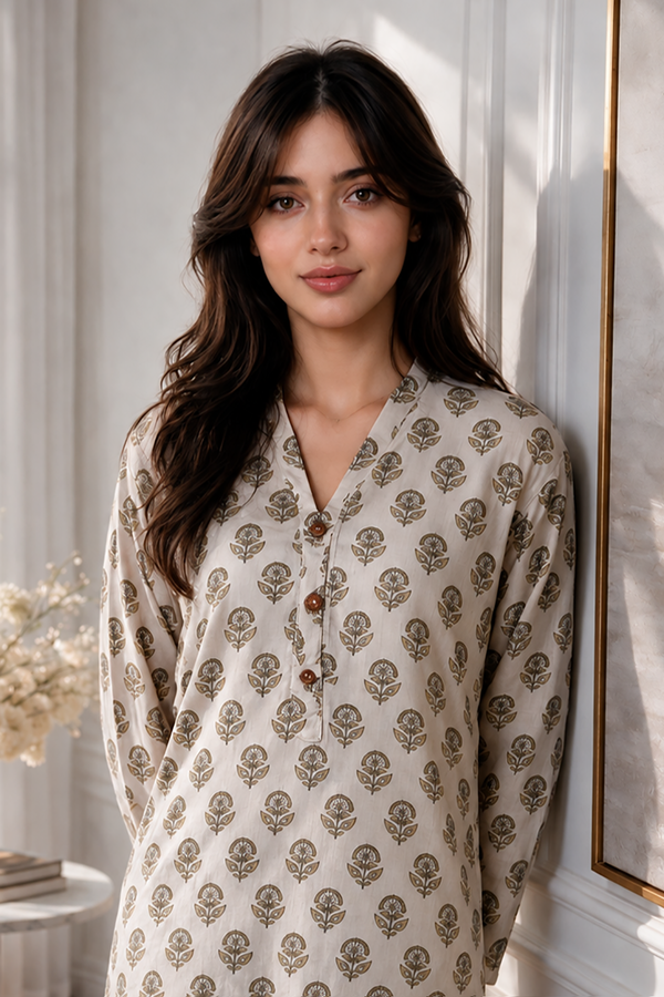 Kurta Trouser - 2866