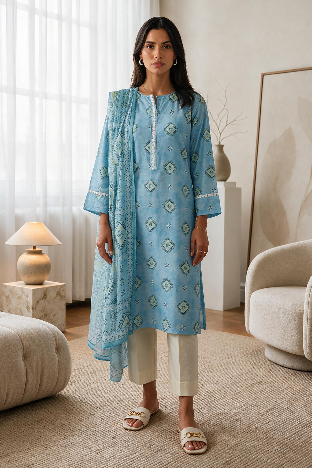 Kurta Dupatta - 2902