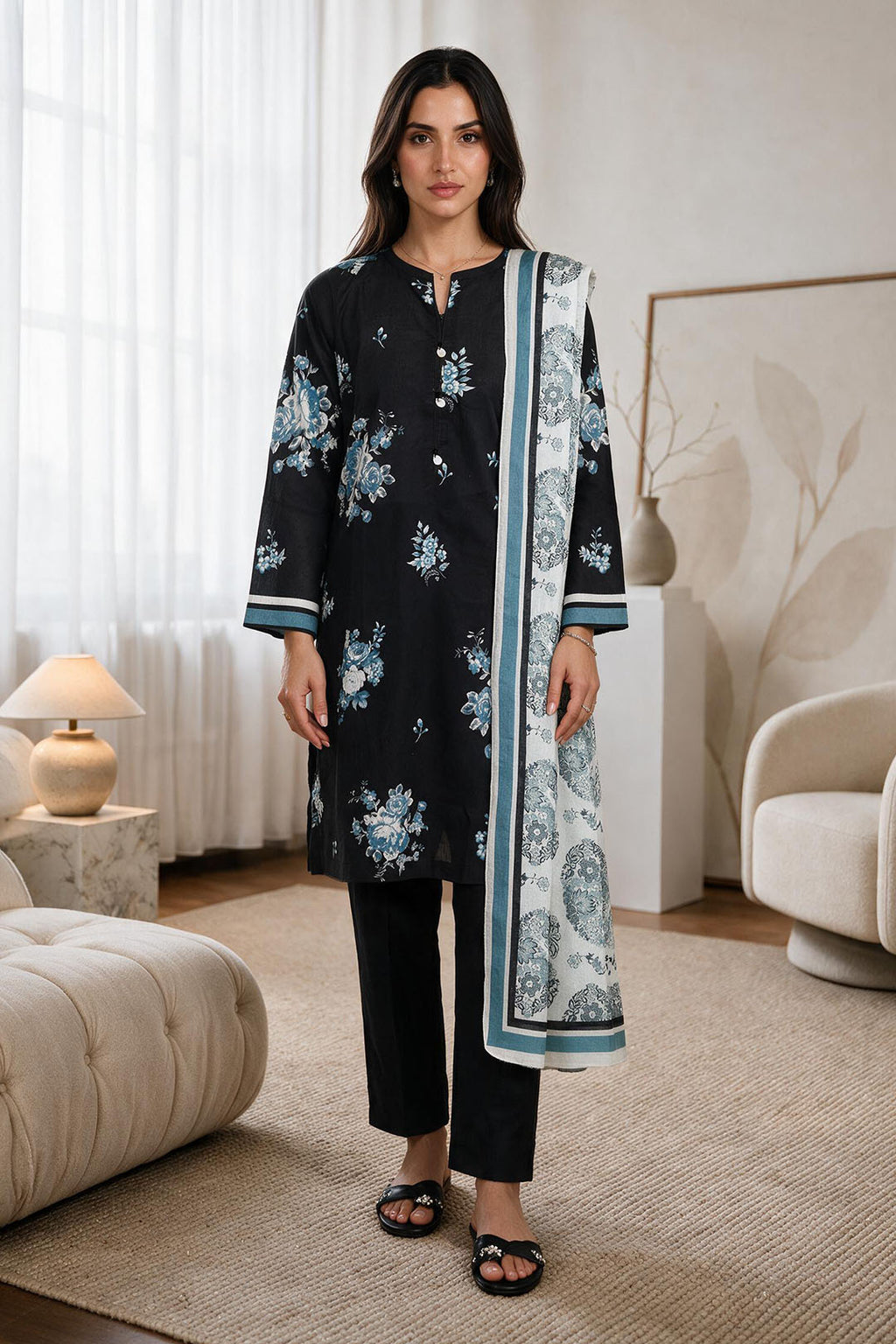 Kurta Dupatta - 2907