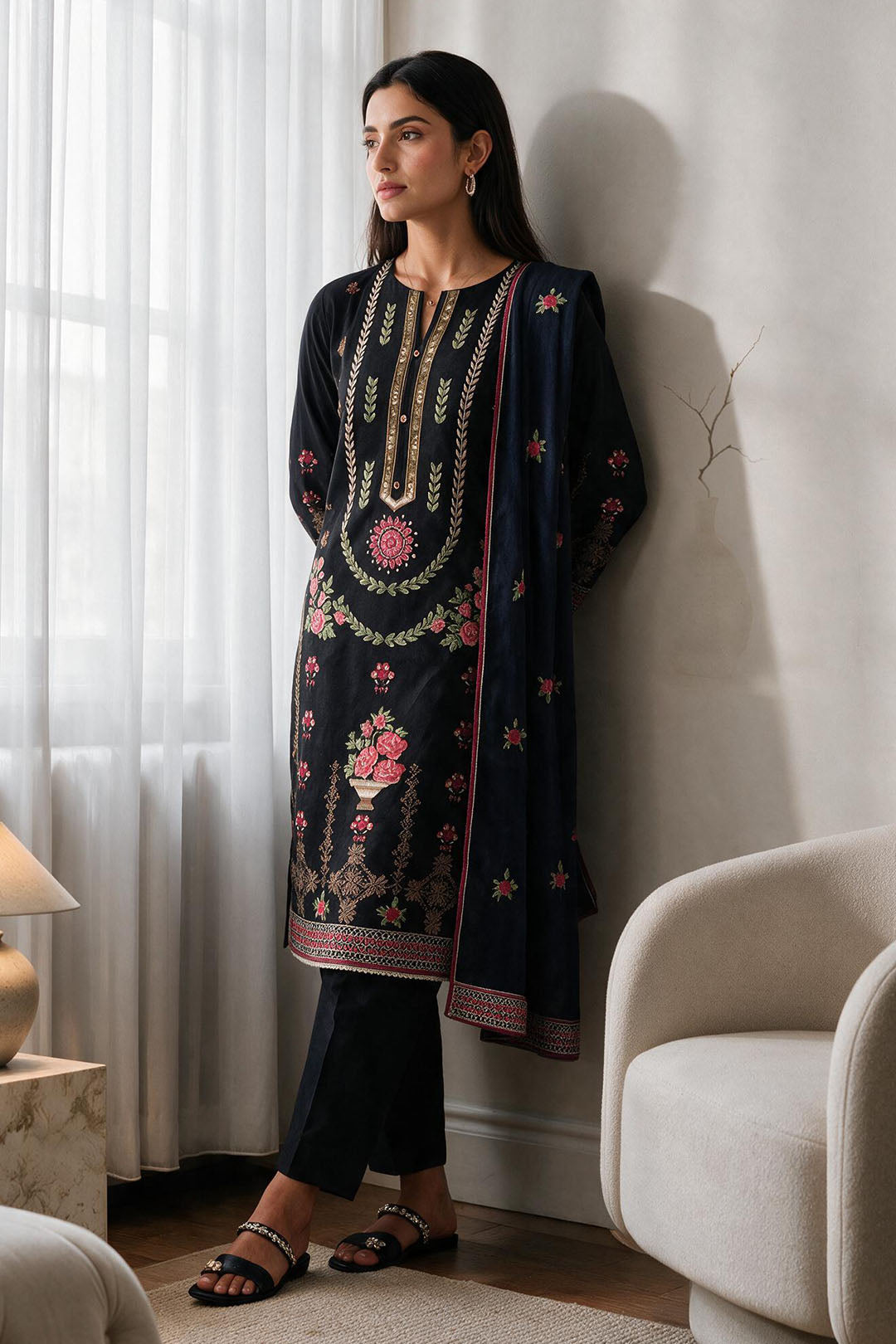 Kurta Dupatta - 2916