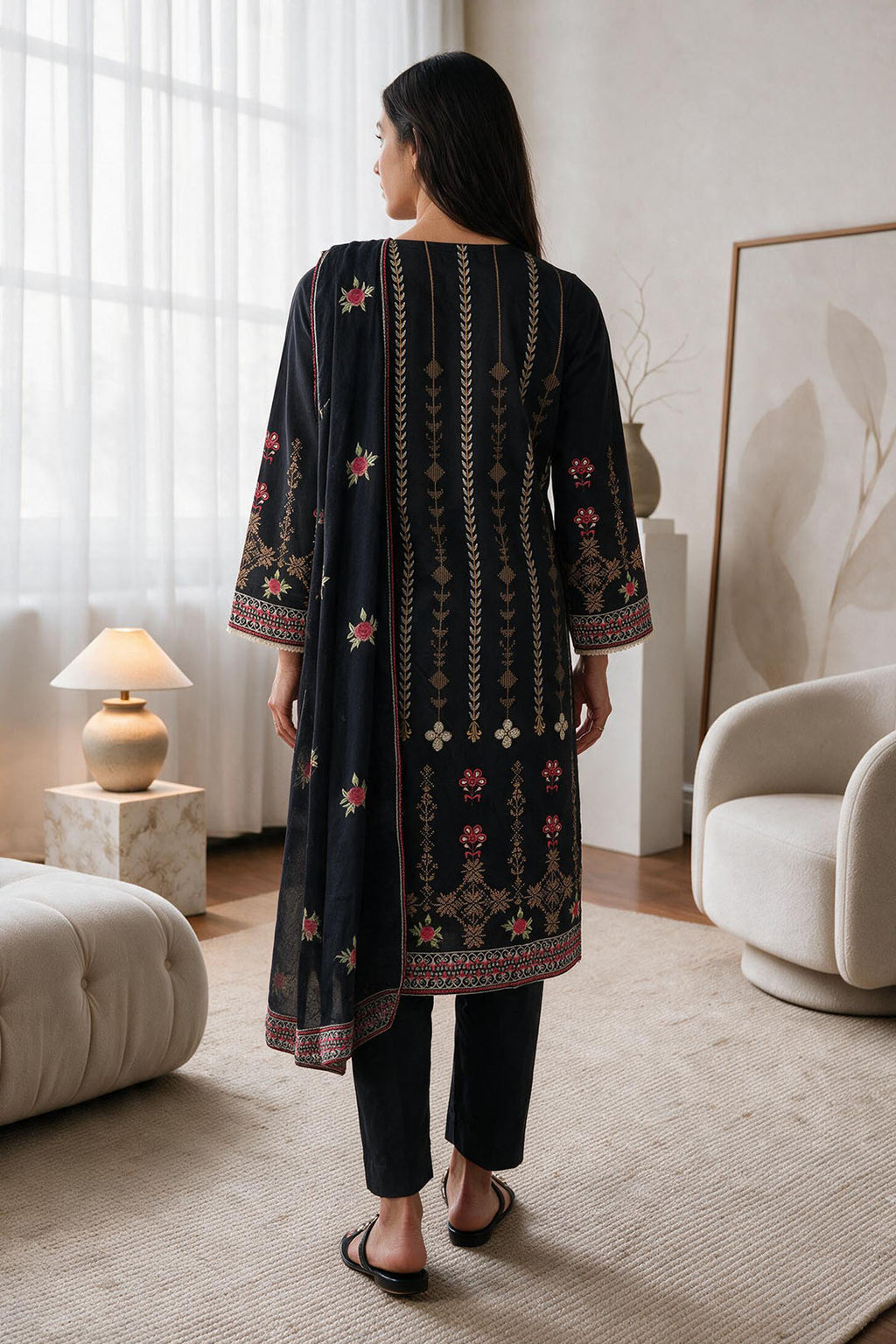 Kurta Dupatta - 2916