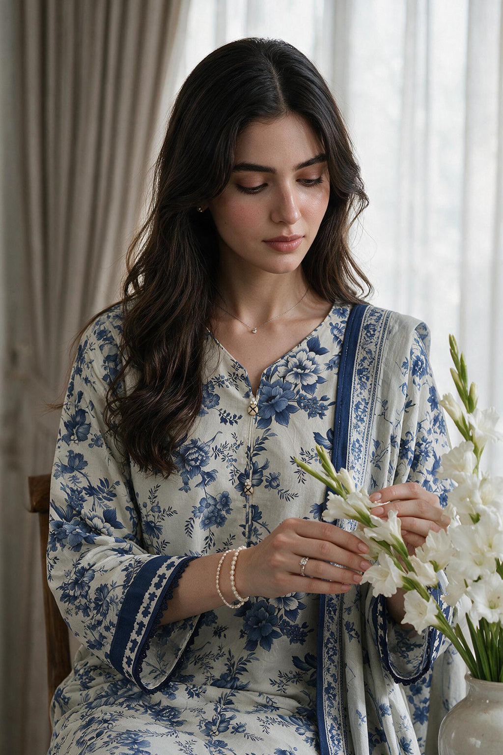 Kurta Dupatta - 2917