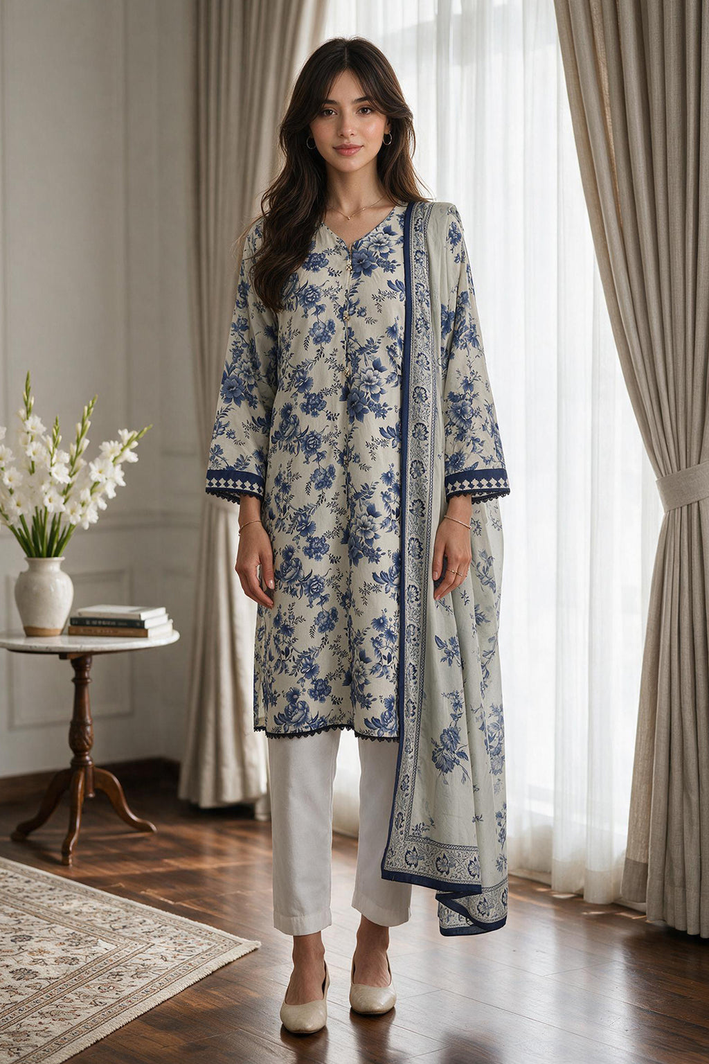 Kurta Dupatta - 2917