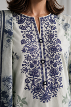 Embroidered Kurta Dupatta - 2927