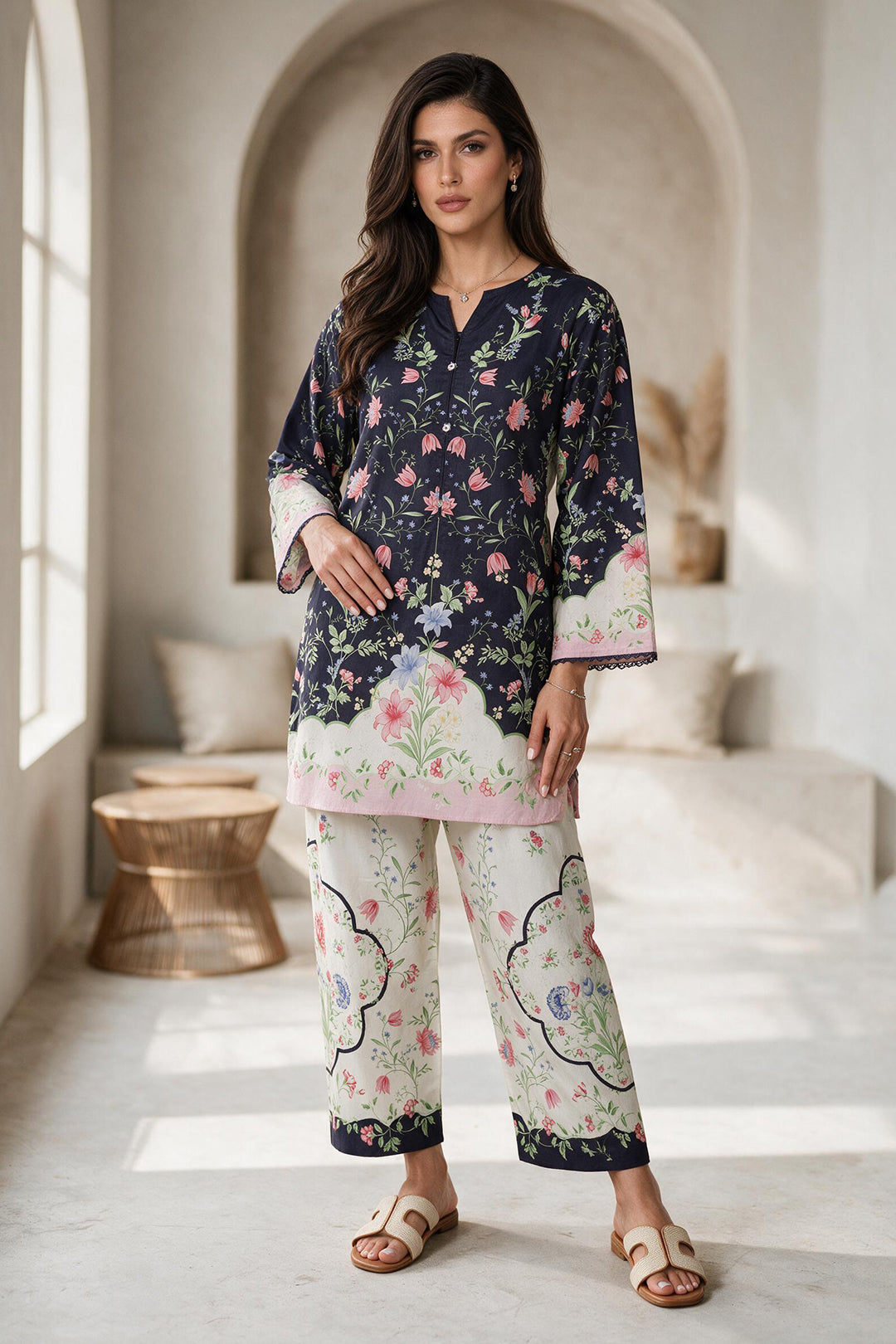 Kurta Trouser - 3097