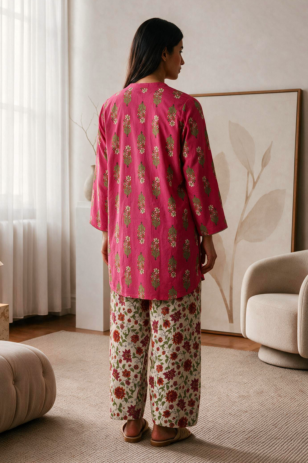 Kurta Trouser - 3099