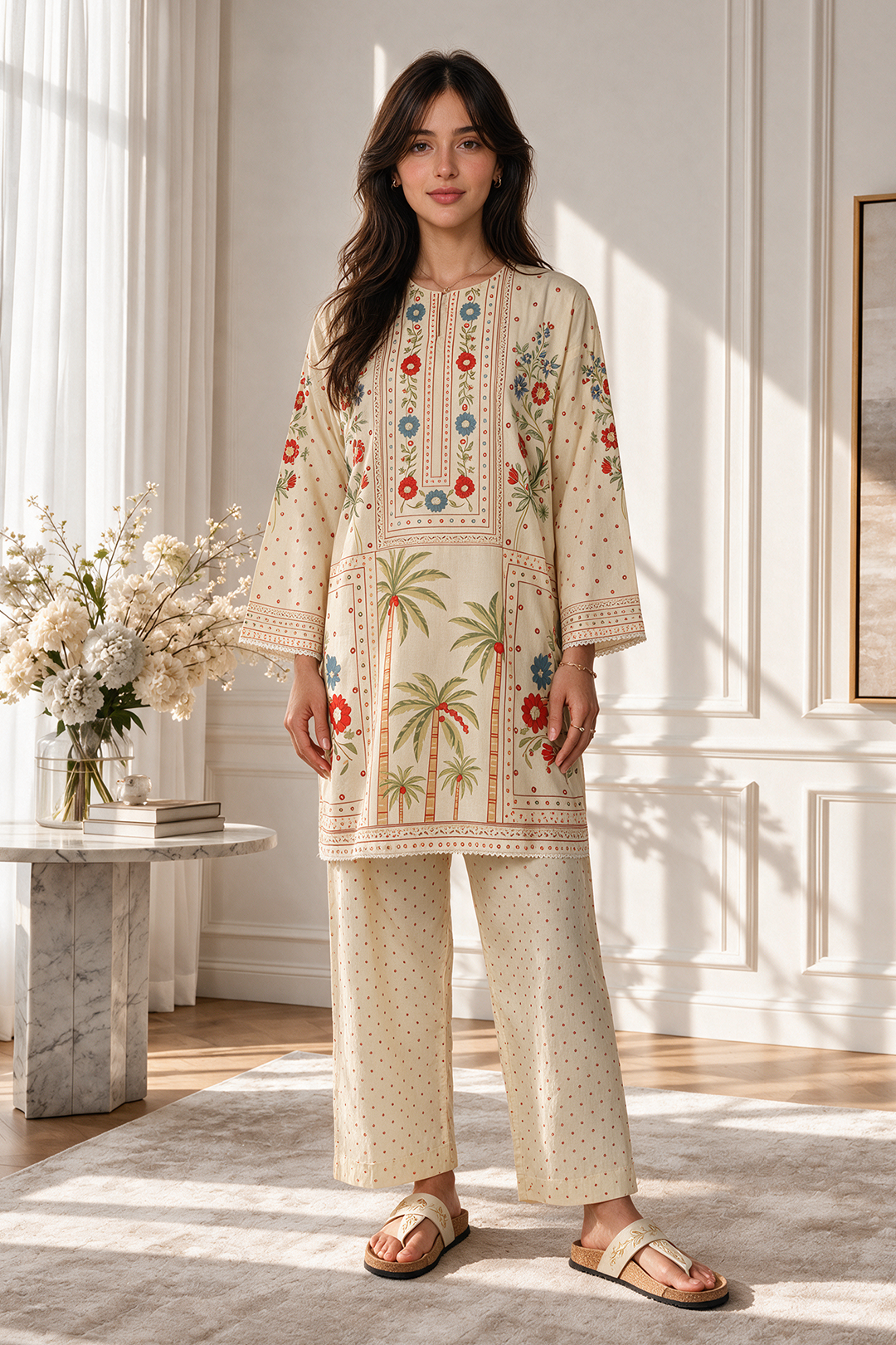 Kurta Trouser - 100
