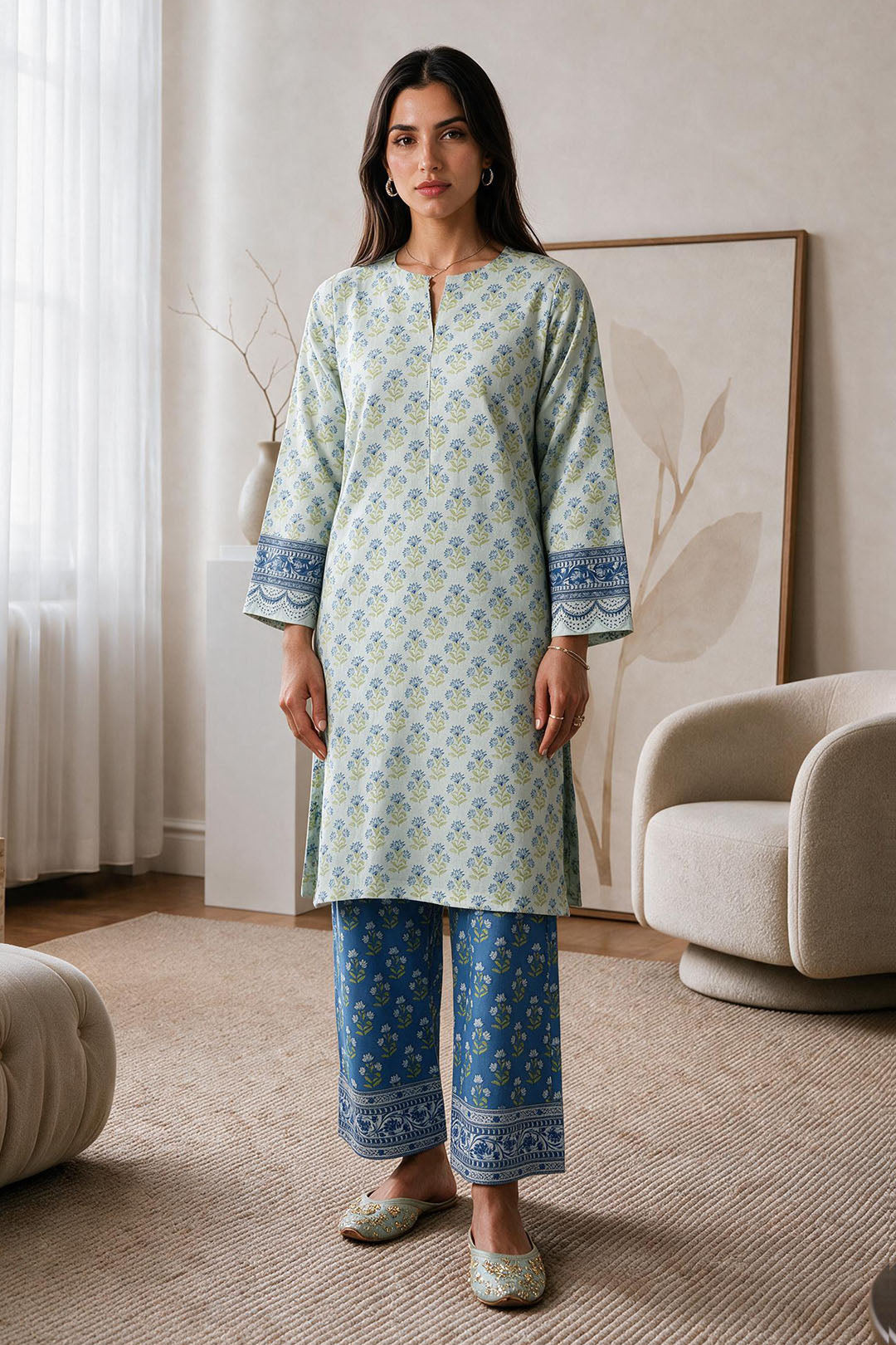 Kurta Trouser - 3101