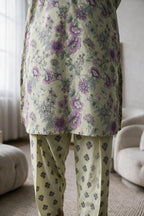 Embroidered Kurta Trouser - 3105