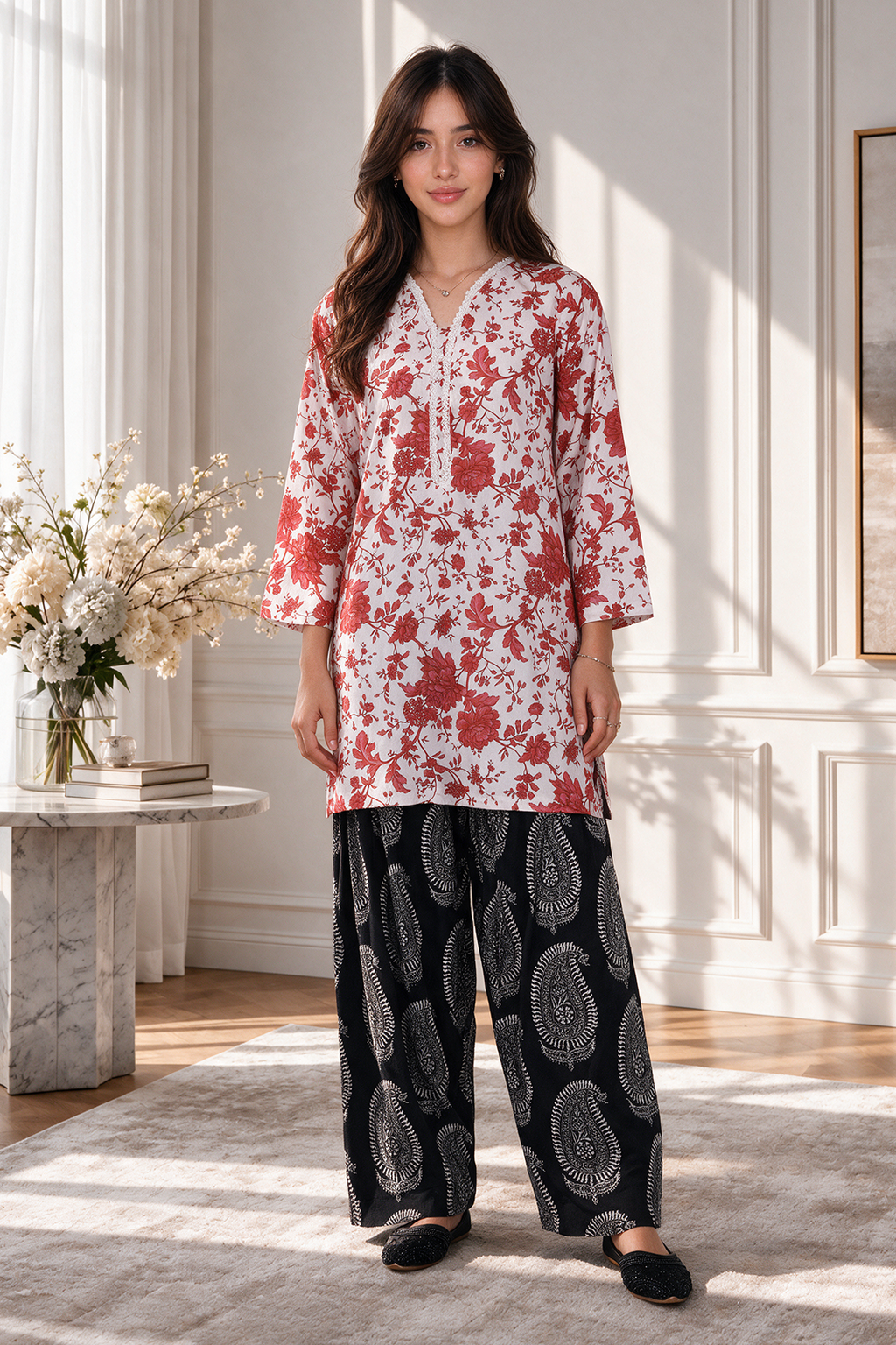 Kurta Trouser - 3110
