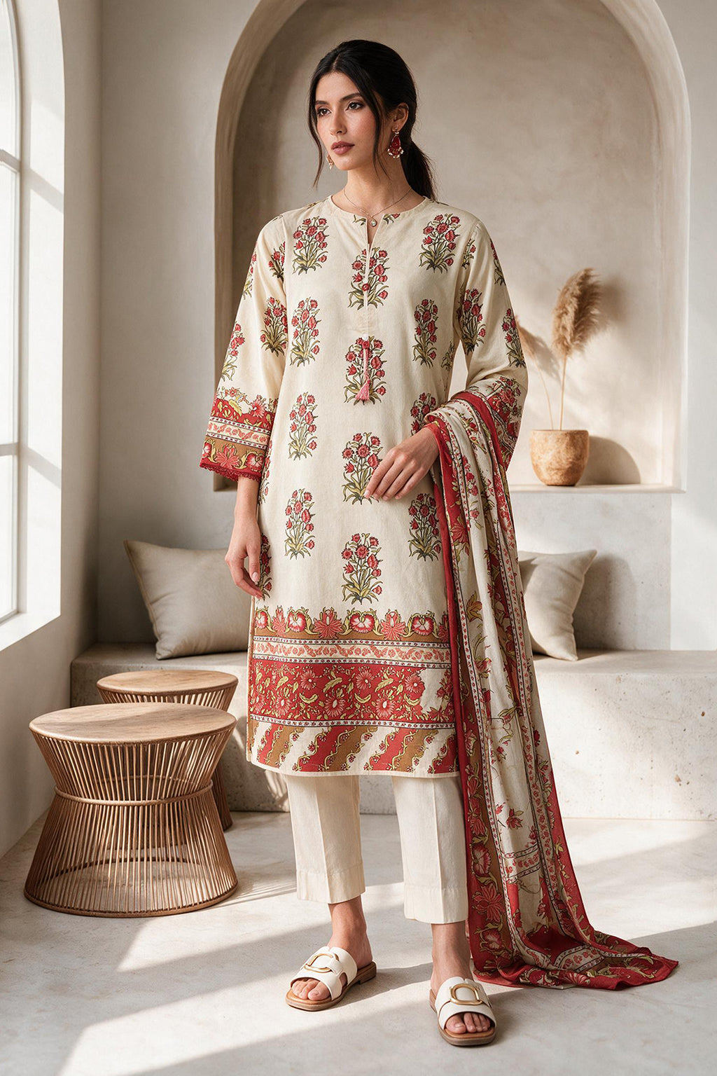 Kurta Dupatta - 3131