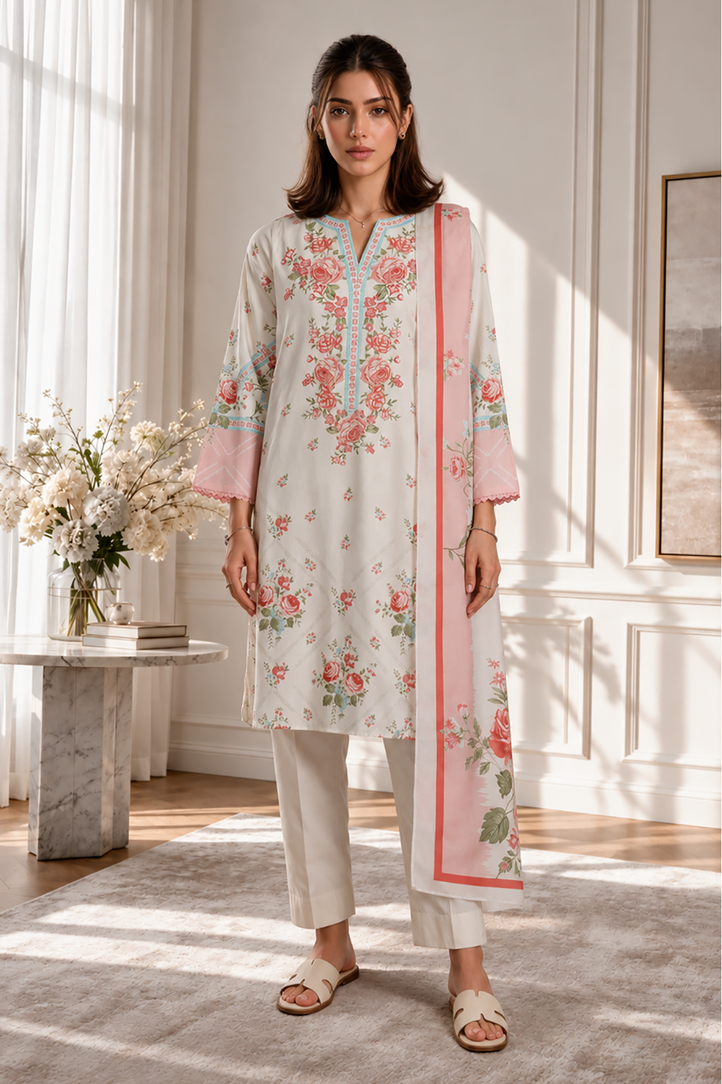 Kurta Dupatta - 3133