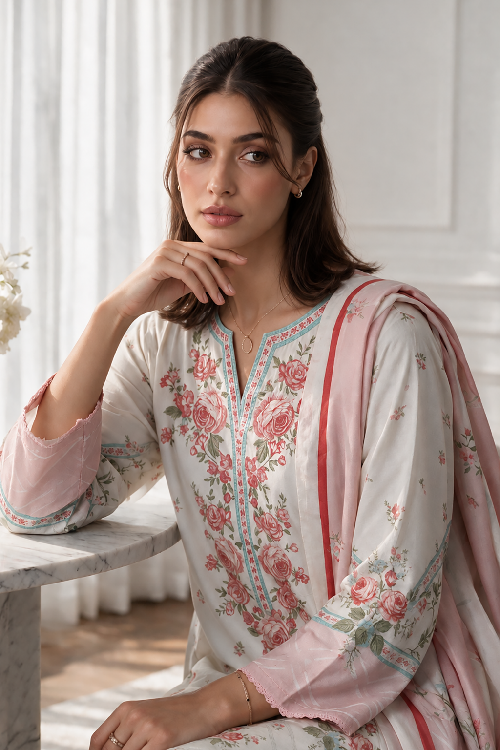 Kurta Dupatta - 3133