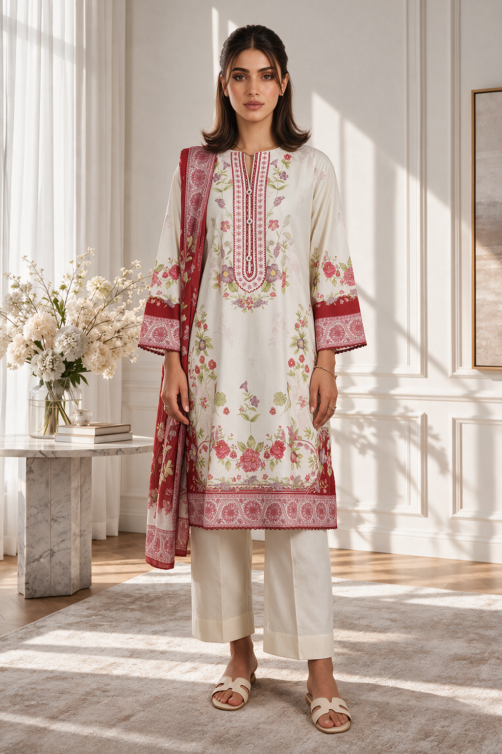 Kurta Dupatta - 3139