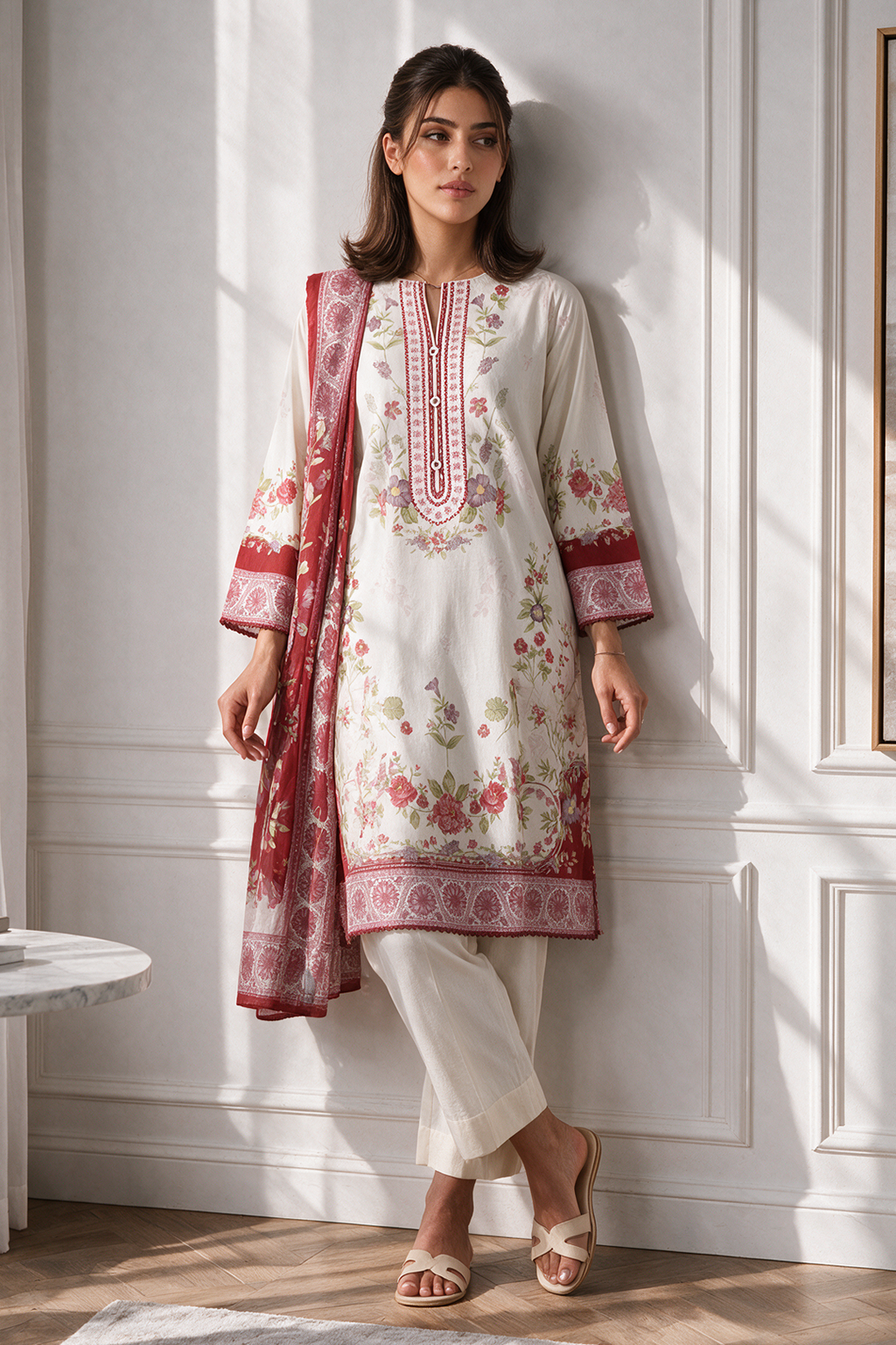 Kurta Dupatta - 3139