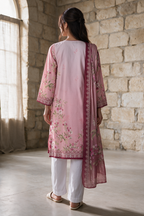 Embroidered Kurta Dupatta - 3147