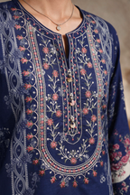 Embroidered Kurta Dupatta - 3149