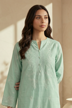 Embroidered Kurta Trouser - 3210