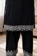 Embroidered Kurta Trouser - 3228